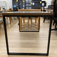 A-1045【リユースのサカイ野々市店】ジモティ来店特価‼ デスク ニトリ 木目調 茶 ※クリーニング済みの画像