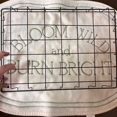 ワイヤーカゴ　ブラックの画像