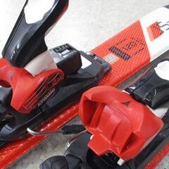 アトミック 120cm REDSTER JS ジュニアスキー カービングスキー 調整ビンディング付き板 ATOMIC 札幌市北区屯田の画像