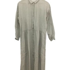 サマンサモスモス　ストライプシャツワンピースの画像