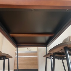 【新品同様】椅子・ダイニングテーブルセットの画像