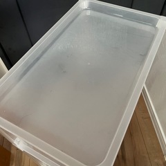 キャンスター付き収納　キッチン収納の画像