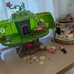 こえだちゃん　木のおうち（エレベーター）ときりかぶのパン屋さんの画像