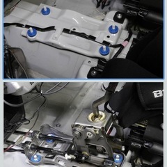 取引き終了しました。スズキ アルトワークス用シフトリンケージ&フットレストのセットの画像