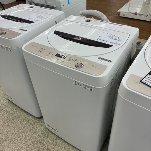 リユースのサカイ東金店　SHARP 洗濯機　21年製　6kg TJ16941