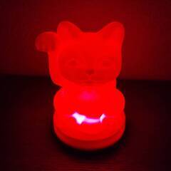 招き猫ポンポンライト　新品未開封の画像