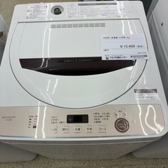 リユースのサカイ東金店　洗濯機　21年製　6kg TJ16942の画像