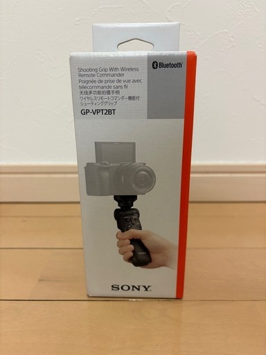 SONY ZV-1用グリップ GP-VPT2BT ワイヤレスシューティンググリップ ZV