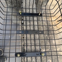 【美品】自転車やバイク　リアキャリア　ウバック入りますの画像