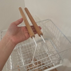 山崎実業　ランドリーバスケットの画像