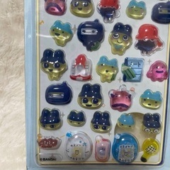 ボンボンドロップシール　　たまごっち3D 1枚　バブルシール　ぷっくり　まめっちの画像