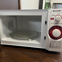 SHARP電子レンジの画像