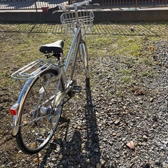 27インチ ベルトドライブ内装3段自転車の画像