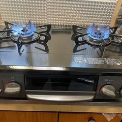リンナイ ガスコンロ KG35NBKR都市ガス使用 .2024年製 の画像