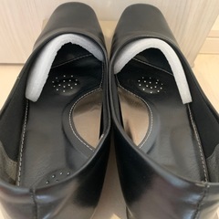 【not対面】フォーマル　黒　パンプス　23.5cmの画像