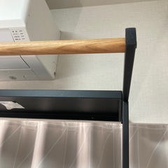 洗濯機上収納の画像