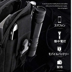 ウエストポーチ、カラビナ付の画像
