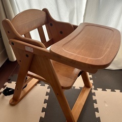 ベビーチェア　ローチェアの画像