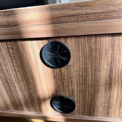 佐藤産業 TWICE テレビ台 ローボード 幅120cm ブラウン 43型対応の画像