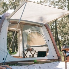 Naturehikeドーム型 エアーテント 2～3人用 ‎UPF50+の画像