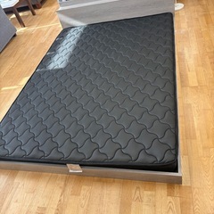 ジモティー特別価格🉐 N1248★ダブルベッド★ベッド★幅1435mmの画像