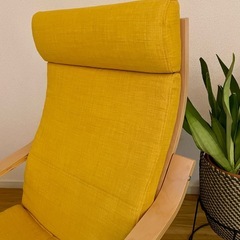 IKEA ポエング　チェアの画像