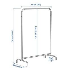 IKEA ムーリックハンガーラックの画像