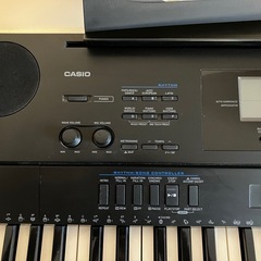 キーボード　カシオWK-6500とスタンドのセットの画像