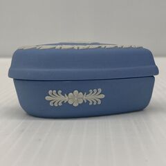 A-1048【リユースのサカイ野々市店】ジモティ来店特価‼ ジャスパーハートボックス ウェッジウッド ※クリーニング済みの画像