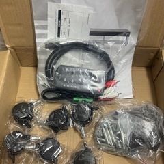 未開封品スピーカー内蔵オーディオラックの画像