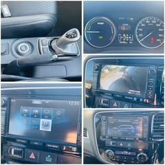 H25 アウトランダー　PHEV 4WD |2年車検付き　| サンルーフの画像