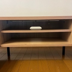 木製テレビ台の画像
