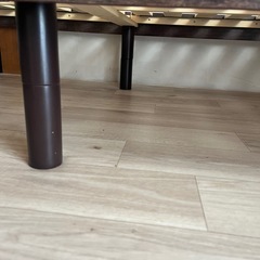 シングルベッド ベッドフレーム ダークブラウン の画像