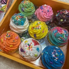 Pikko カップケーキ　バスボム　　9個入ギフト　の画像