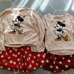 【譲】ディズニー姉妹コーデ 女の子 110-130の画像
