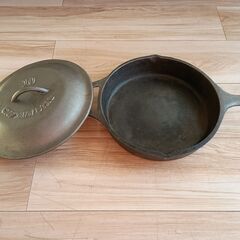 キャプテンスタッグ スキレット【蓋付き】25cmの画像