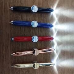 ハンドスピナー型ボールペン　LEDライトも点きます　新品未開封の画像