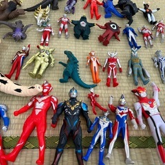 ウルトラマンソフビandプラ　not正規　　の画像
