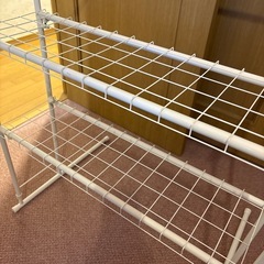 ハンガーラック・洋服かけ・バッグ置きの画像