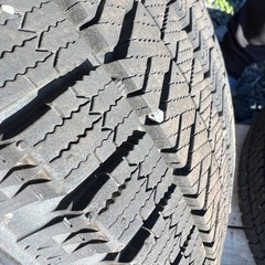 バリ溝　スタッドレスタイヤ　ブリヂストン　プリウス純正ホイール　の画像