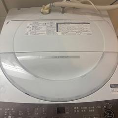 【美品】2024年製 SHARP縦型洗濯機 の画像