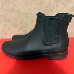【年末年始限定値下】 定価25,850円HUNTERハンター オリジナル リファインド チェルシーブーツ黒の画像