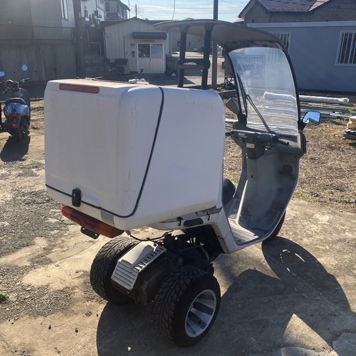ホンホンダジャイロキャノピーセルでエンジンかかります。T A 02青