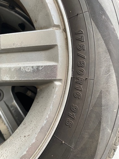 ジムニーJB23、タイヤ・ホイールセット