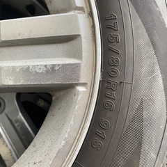 ジムニーJB23、タイヤ・ホイールセットの画像