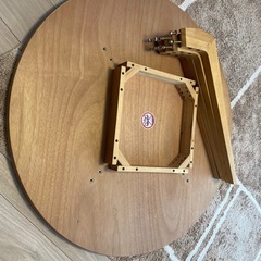 展示品使用のみ｜円形ダイニングテーブル 直径110cm｜超美品の画像