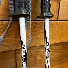 SCV GS9 スキー板 90cm  ストック75cmの画像