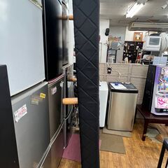 リサイクルショップどりーむ鹿大前店　No.3800　足つきマットレス　黒色　シングルサイズの画像