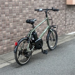 ミニベロ　2倍走ります。大容量バッテリー　ベロスターミニの画像