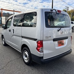 自社ローンあり！ガソリン100リットルプレゼント✨トランク広々！✨バックカメラ✨日産☆NV200バネットバン☆DX☆1600cc☆2人乗り☆の画像